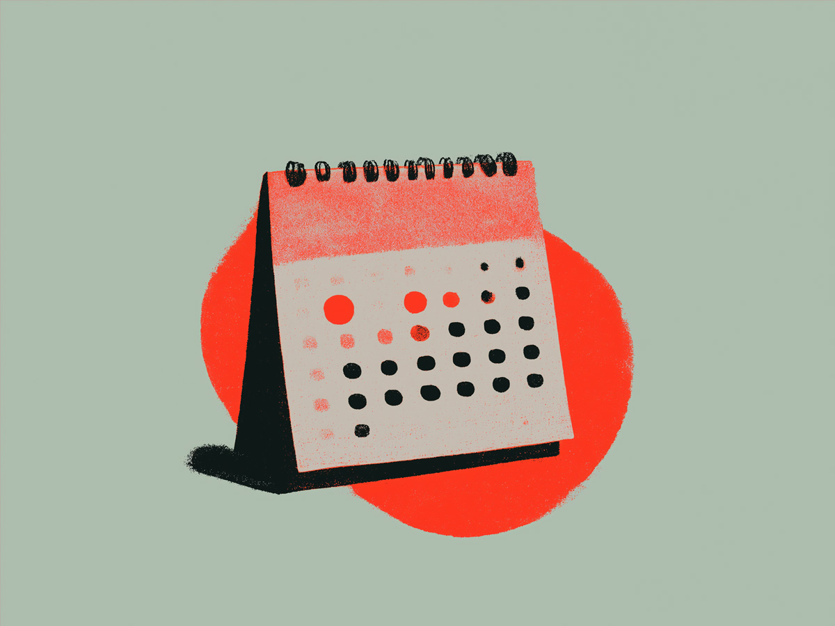 A visual representation of local events.